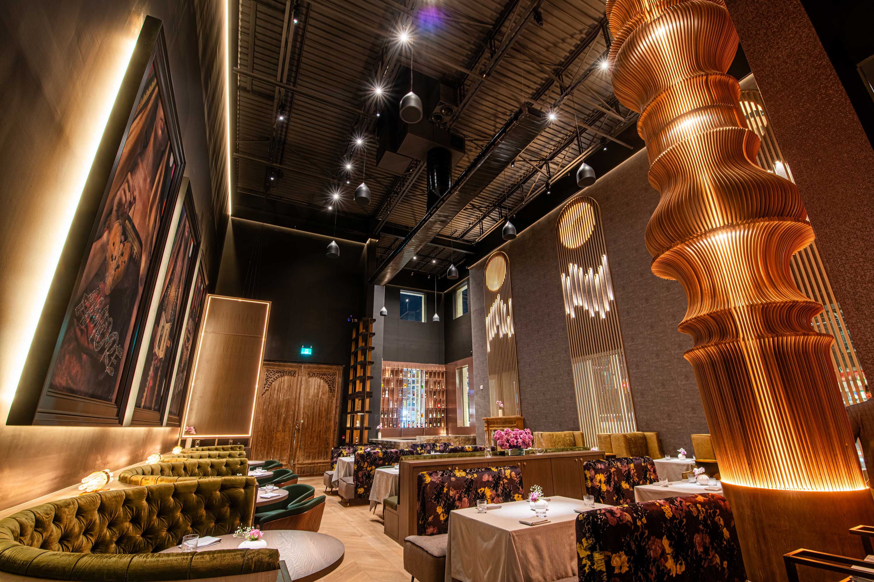 DaNico dining room in the former College Street bank